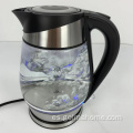 Hervidores eléctricos 1.7L de gran capacidad Venta caliente Hervidor de vidrio de té Superior hervidor eléctrico